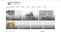 Desktop Screenshot of baothuonggia.vn